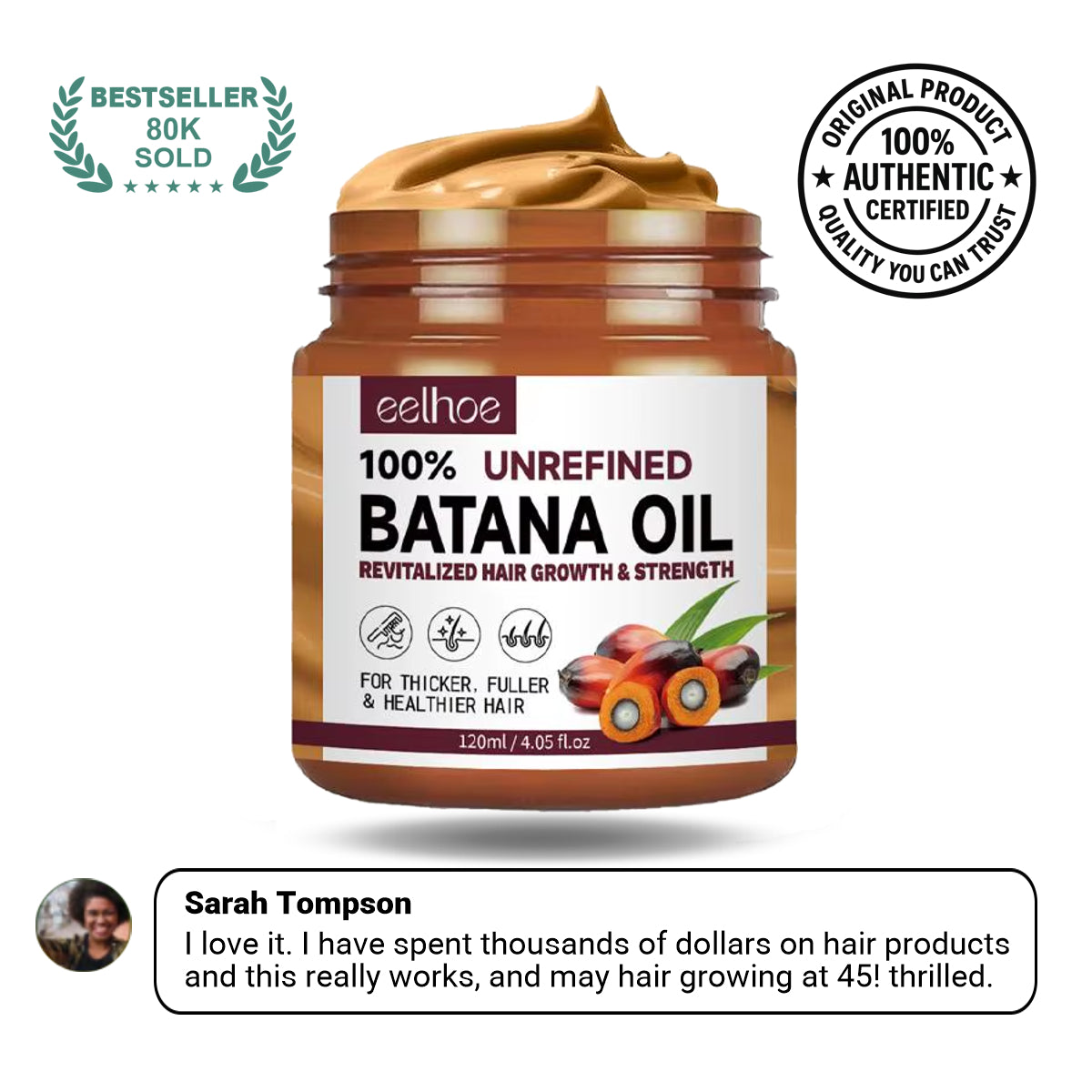 Batana Natural Hair Growth Oil 🇺🇸